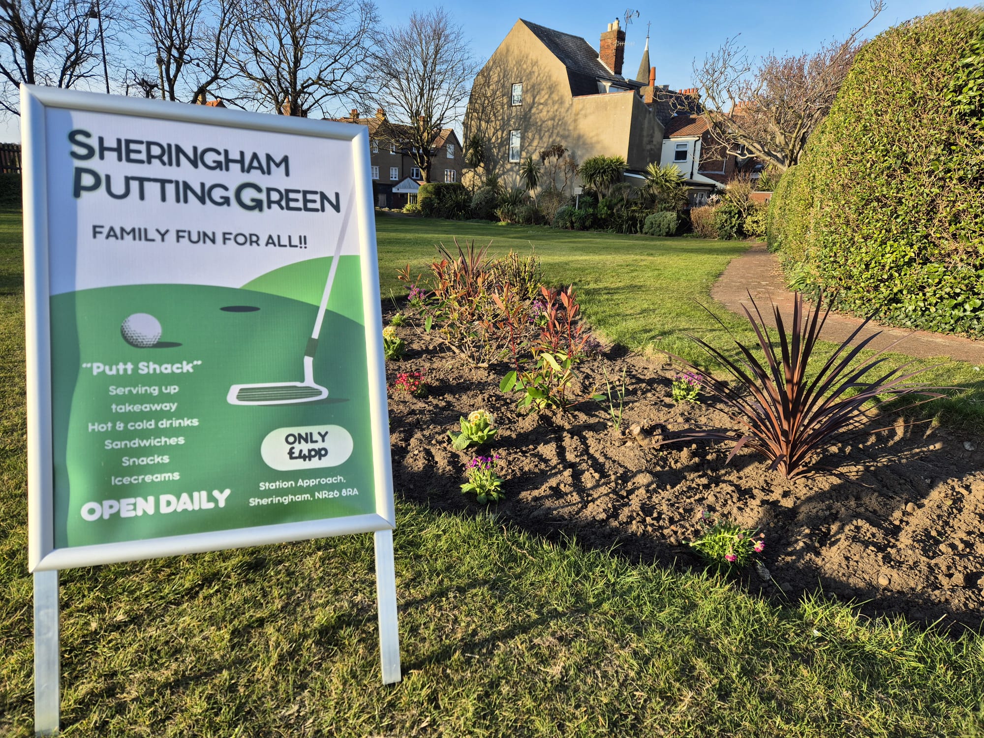 Putting Green location